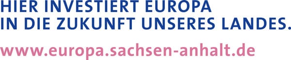 ESF Hier-investiert-europa-in-die-zukunft Hinweis auf die Rolle der Gemeinschaft „HIER INVESTIERT EUROPA IN DIE ZUKUNFT UNSERES LANDES“